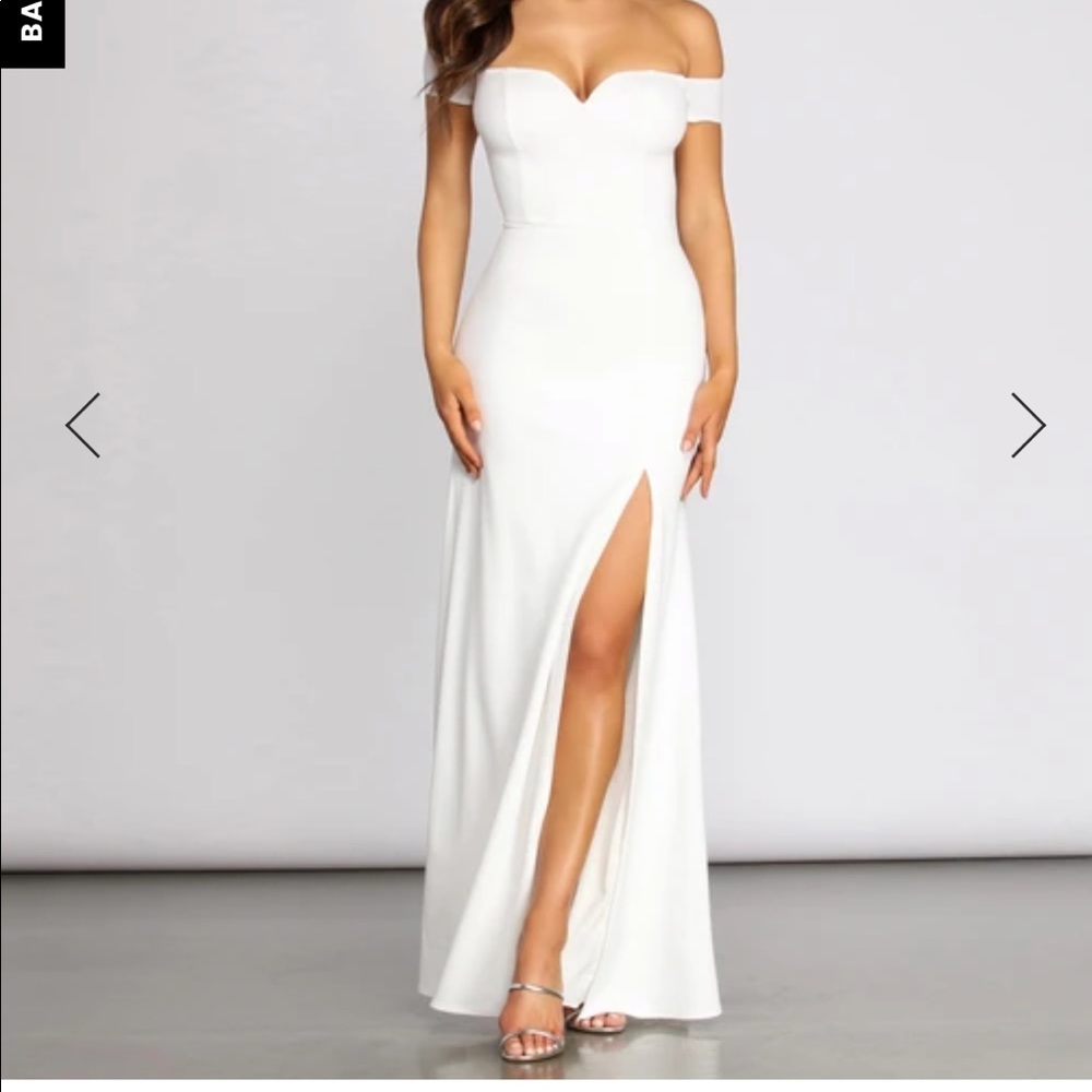 Windsor Myra High Slit Formal Dress